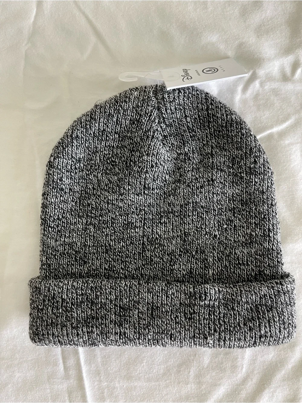 Disney Kids Minnie Mouse Gray & Red Knit Beanie